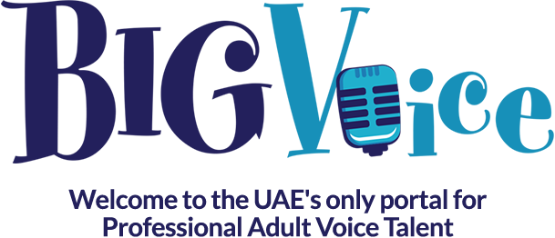 BigVoice - Welcome to the UAE's only portal for Professional Adult Voice Talent